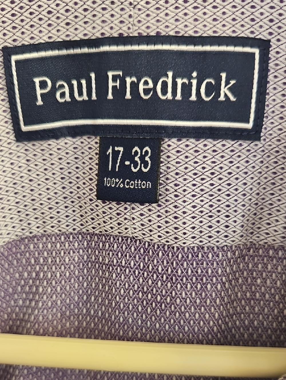 Paul Fredrick Mens Dress Shirt - Picture 2 of 7